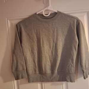 Athletic Works Men's Gray Crewneck Sweater
